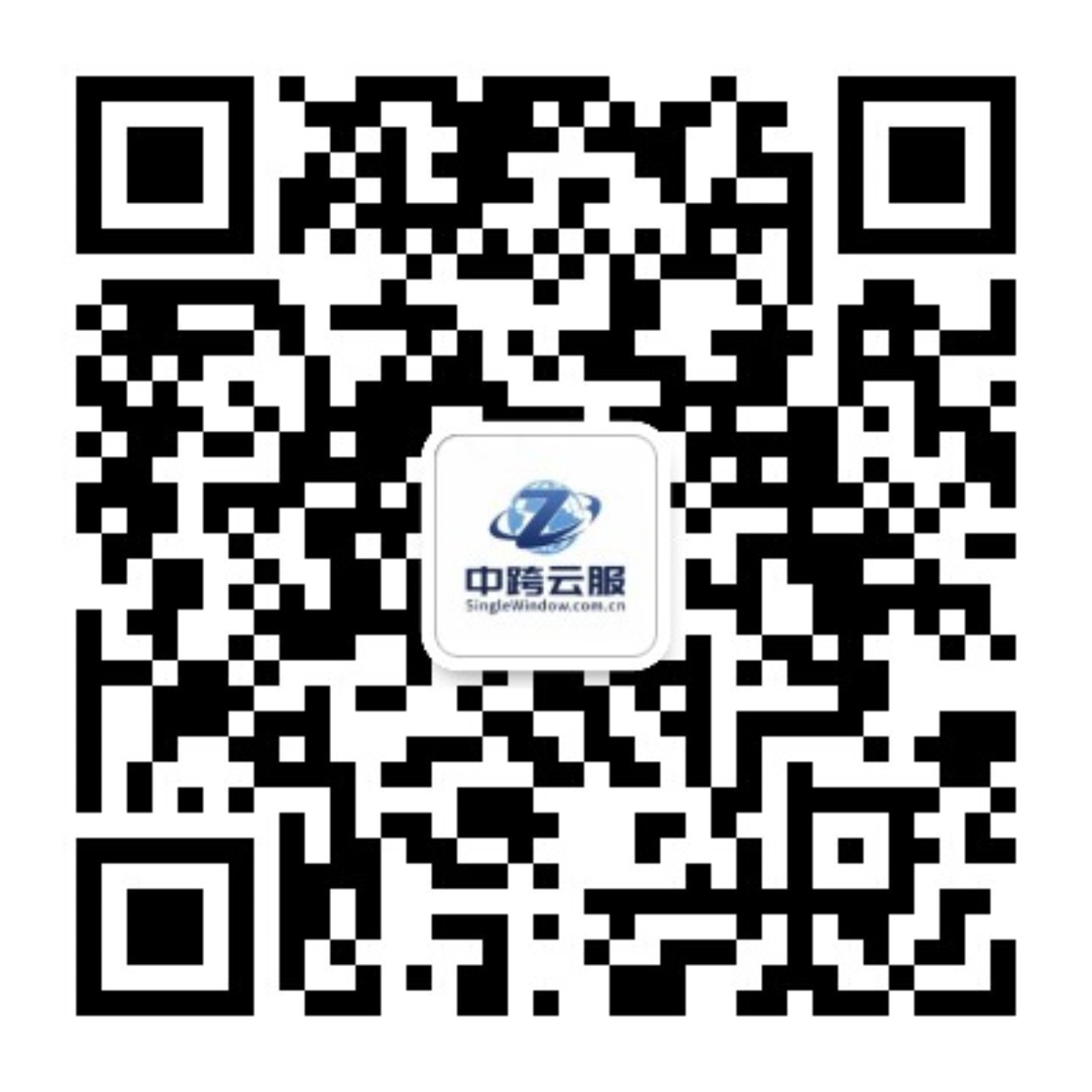中跨科技公众号二维码